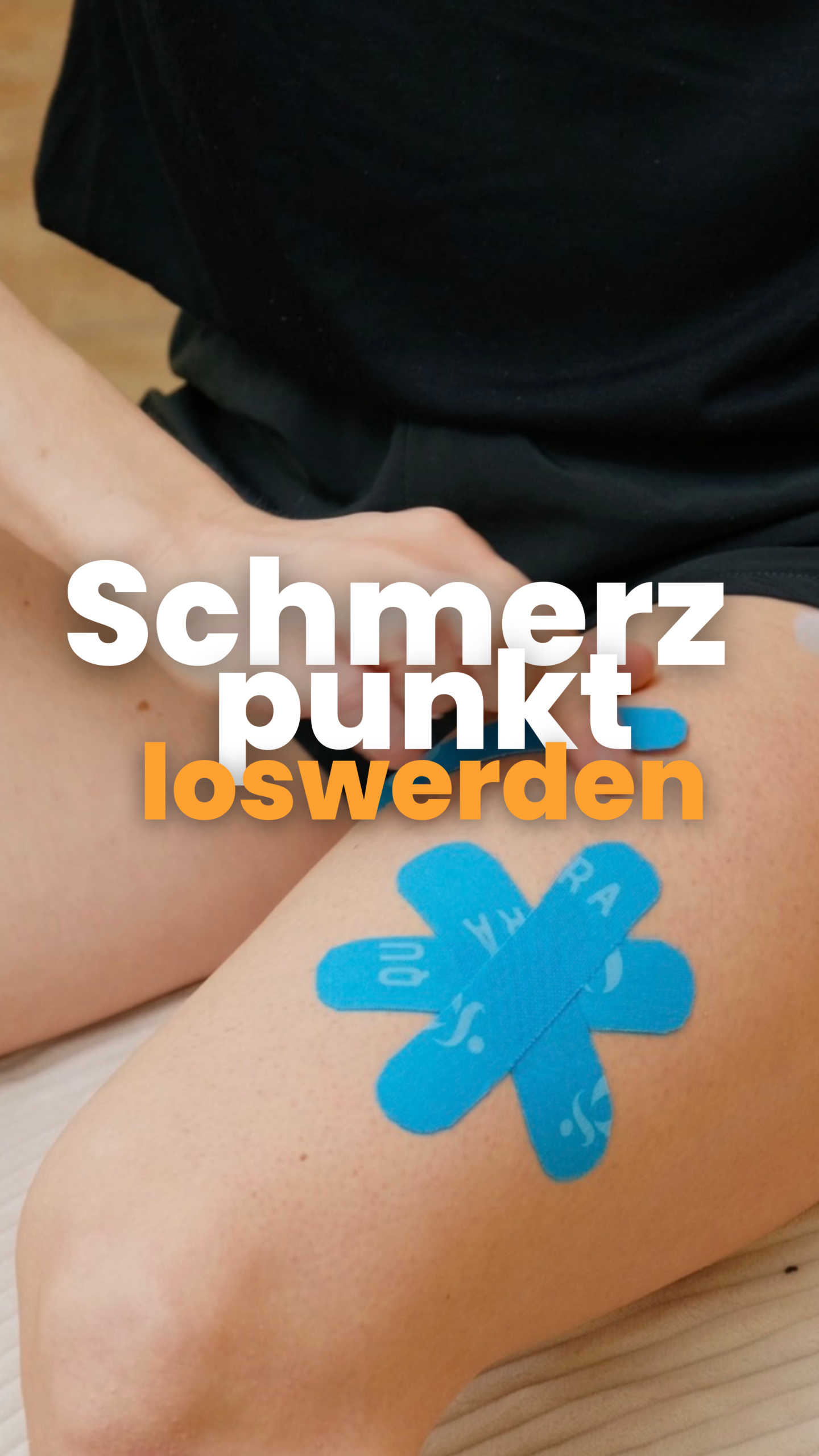Schmerzstern kleben